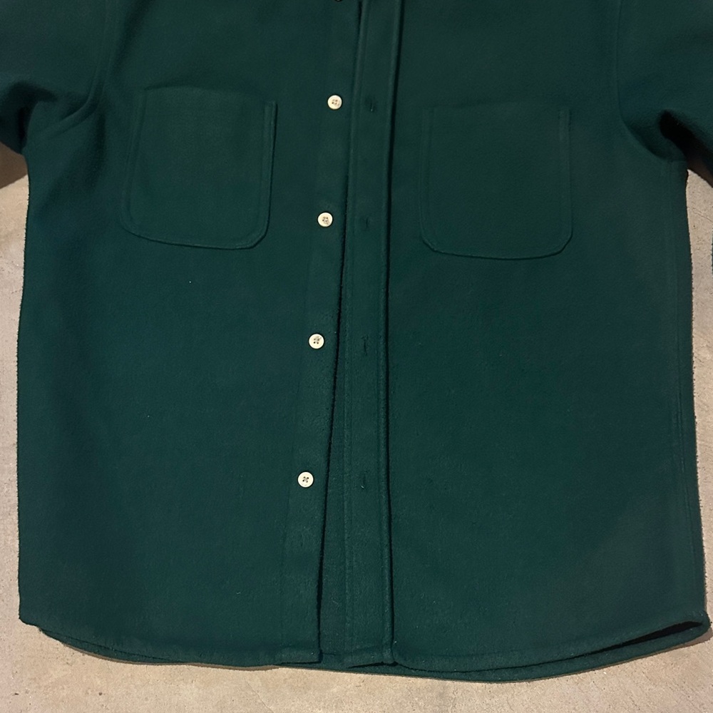 Dark Green Button-Up Shirt/Jacket from H&M - Picture 4 of 10